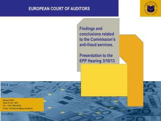 EUROPEAN COURT OF AUDITORS