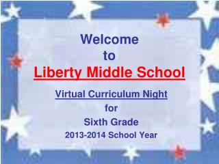 Welcome to Liberty Middle School