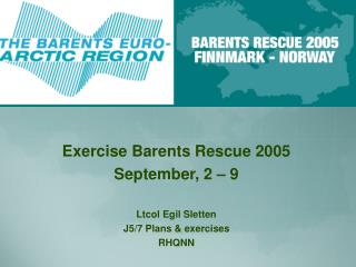 Barents Rescue 2005