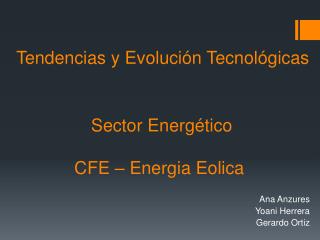 Tendencias y Evolución Tecnológicas