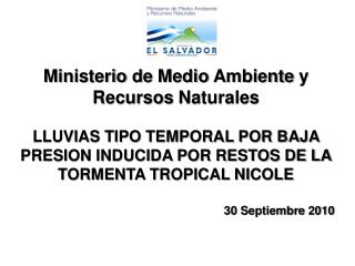 Ministerio de Medio Ambiente y Recursos Naturales