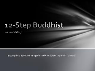 12-Step Buddhist
