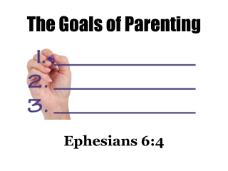 The Goals of Parenting