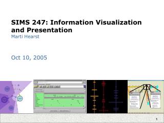 SIMS 247: Information Visualization and Presentation Marti Hearst