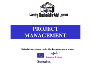 PROJECT MANAGEMENT