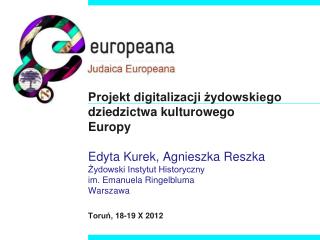 Europeana - projekty