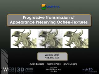 Progressive Transmission of Appearance Preserving Octree-Textures