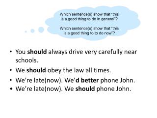 You should always drive very carefully near schools. We should obey the law all times.