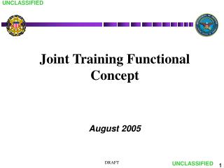 Joint Training Functional Concept