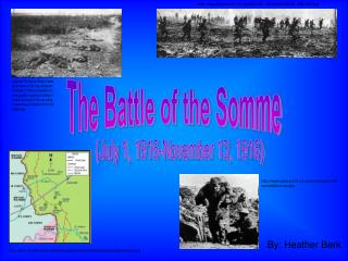 The Battle of the Somme