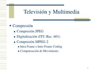 Televisión y Multimedia