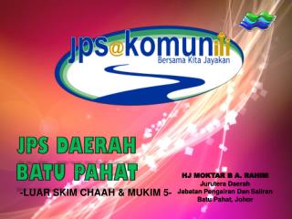 JPS DAERAH BATU PAHAT