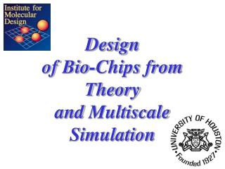 Design of Bio-Chips from Theory and Multiscale Simulation