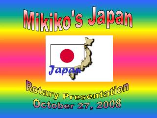 Mikiko's Japan