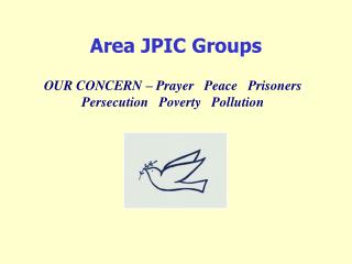 Area JPIC Groups