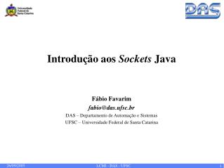 Introdução aos Sockets Java