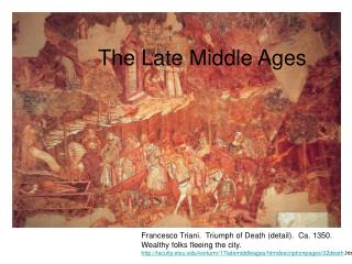 The Late Middle Ages