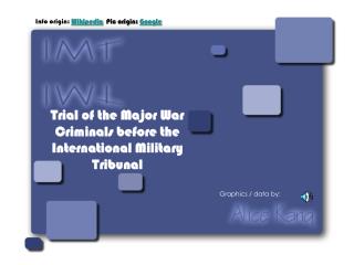 Trial of the Major War Criminals before the International Military Tribunal