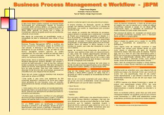 Business Process Management e Workflow - jBPM