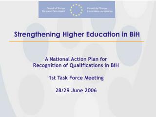Strengthening Higher Education in BiH