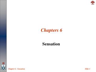 Chapters 6