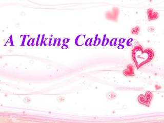 A Talking Cabbage
