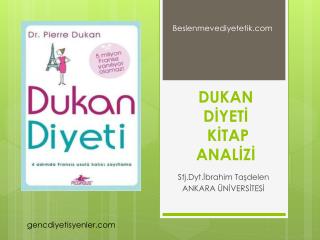 DUKAN DİYETİ KİTAP ANALİZİ