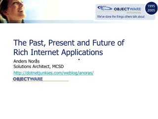 The Past, Present and Future of Rich Internet Applications