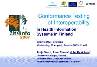 Conformance Testing of Interoperability