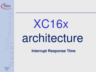 XC16x architecture