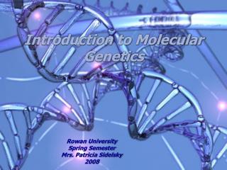 Introduction to Molecular Genetics
