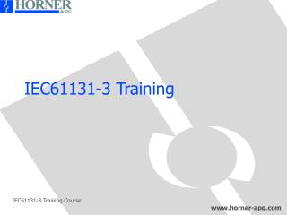 IEC61131-3 Training