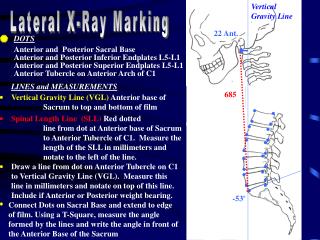 Lateral X-Ray Marking