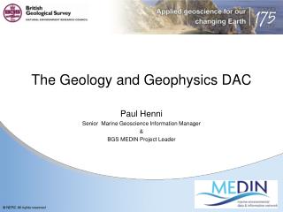 The Geology and Geophysics DAC