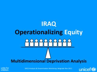 IRAQ Operationalizing Equity