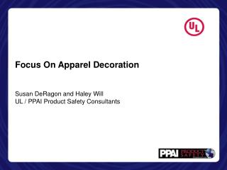 Focus On Apparel Decoration