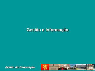 Gestão e Informação