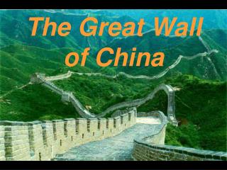 The Great Wall of China