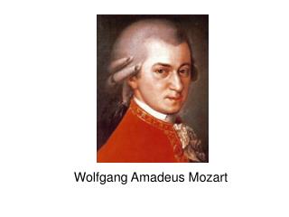 Wolfgang Amadeus Mozart