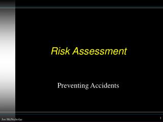 Risk Assessment