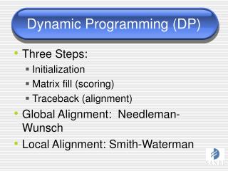 Dynamic Programming (DP)