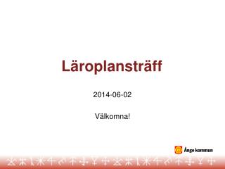 Läroplansträff