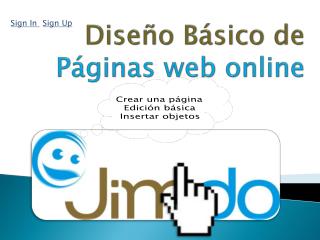 Diseño Básico de Páginas web online