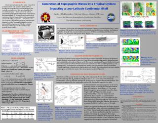 Table 1. Characteristics of baroclinic topographic wave simulated in the model