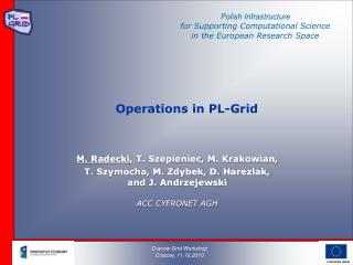 Operations in PL-Grid