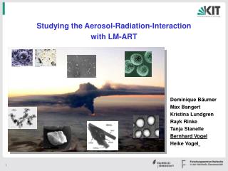 Studying the Aerosol-Radiation-Interaction with LM-ART