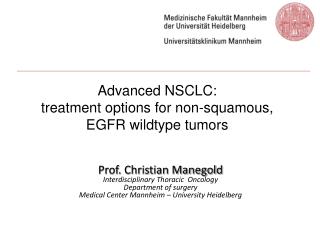 Advanced NSCLC: treatment options for non-squamous, EGFR wildtype tumors