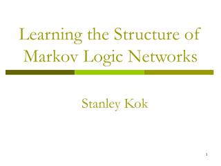 Learning the Structure of Markov Logic Networks