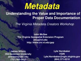 Metadata