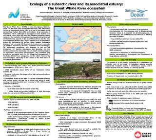 (1) Salinity, water masses, freshwater discharge…